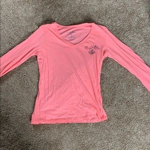 Coral long sleeve salt life shirt